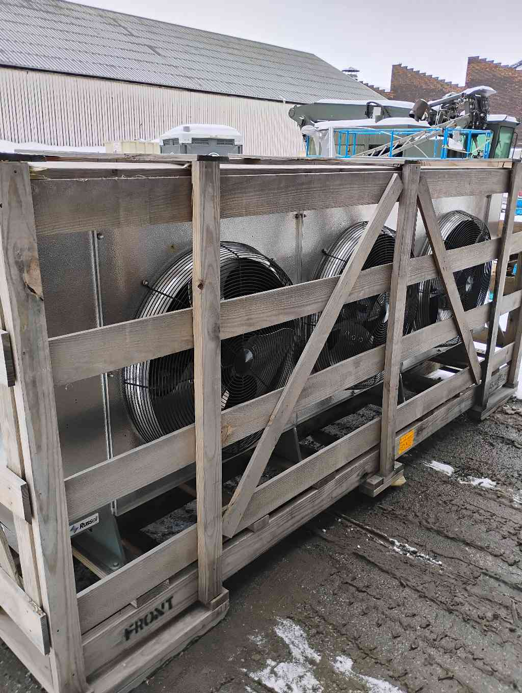 New Russell 132,000 BTU Air Defrost Cooler Evaporator Blower RH6A132GDA