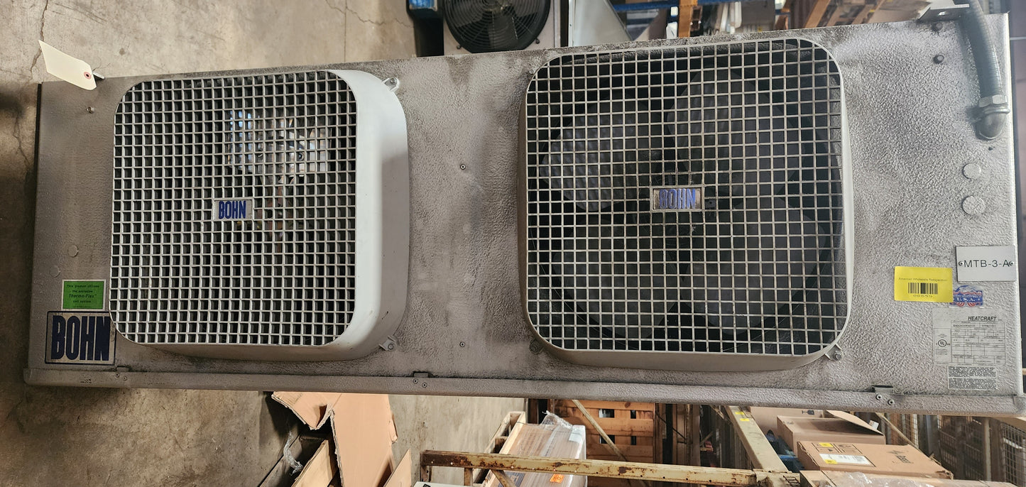 Bohn Evaporator #BMA245MA 24,500 BTU Used Unit Air Defrost