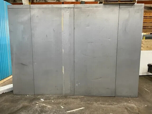Used 9' x 12' x 8' walk-in beer cooler with used refrigeration system