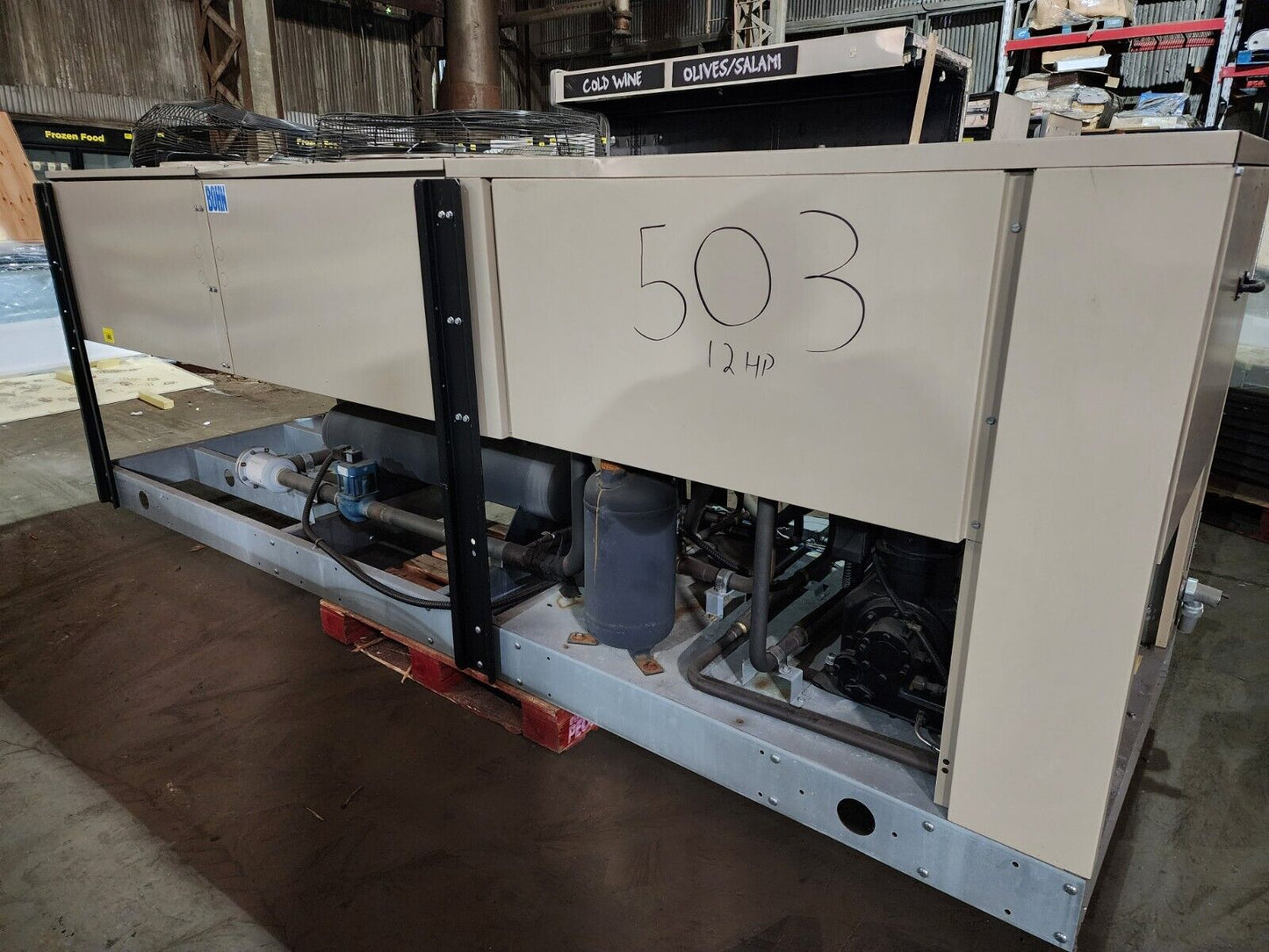 Bohn Heatcraft Condensing Unit - 12HP, 460v, Med Temp BDV1202M6D