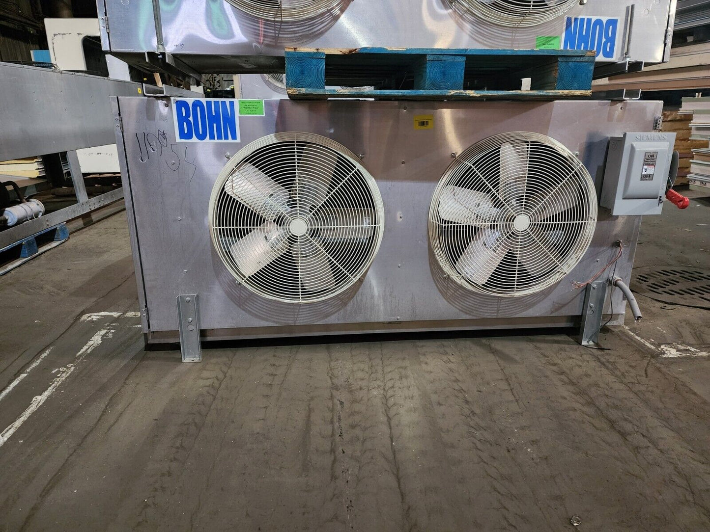 Used Bohn/Heatcraft evaporator - 460v, 48,000BTUs BHF480SGA