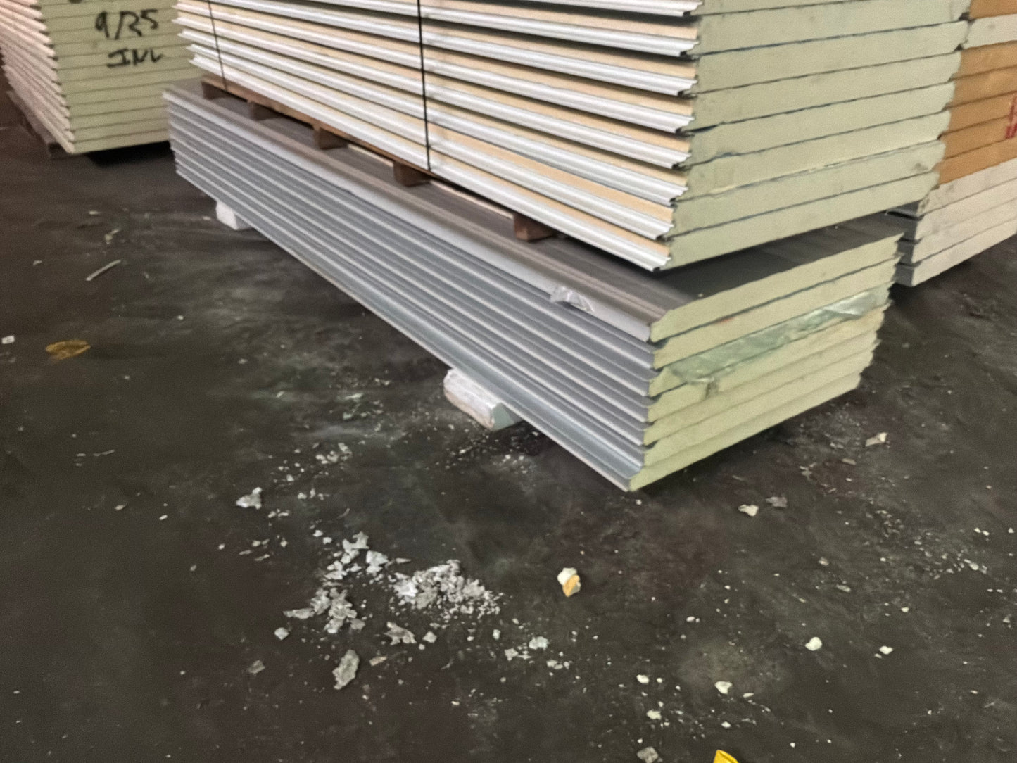 Lot of 21 3” Thick 14’ Tongue In Groove Panels