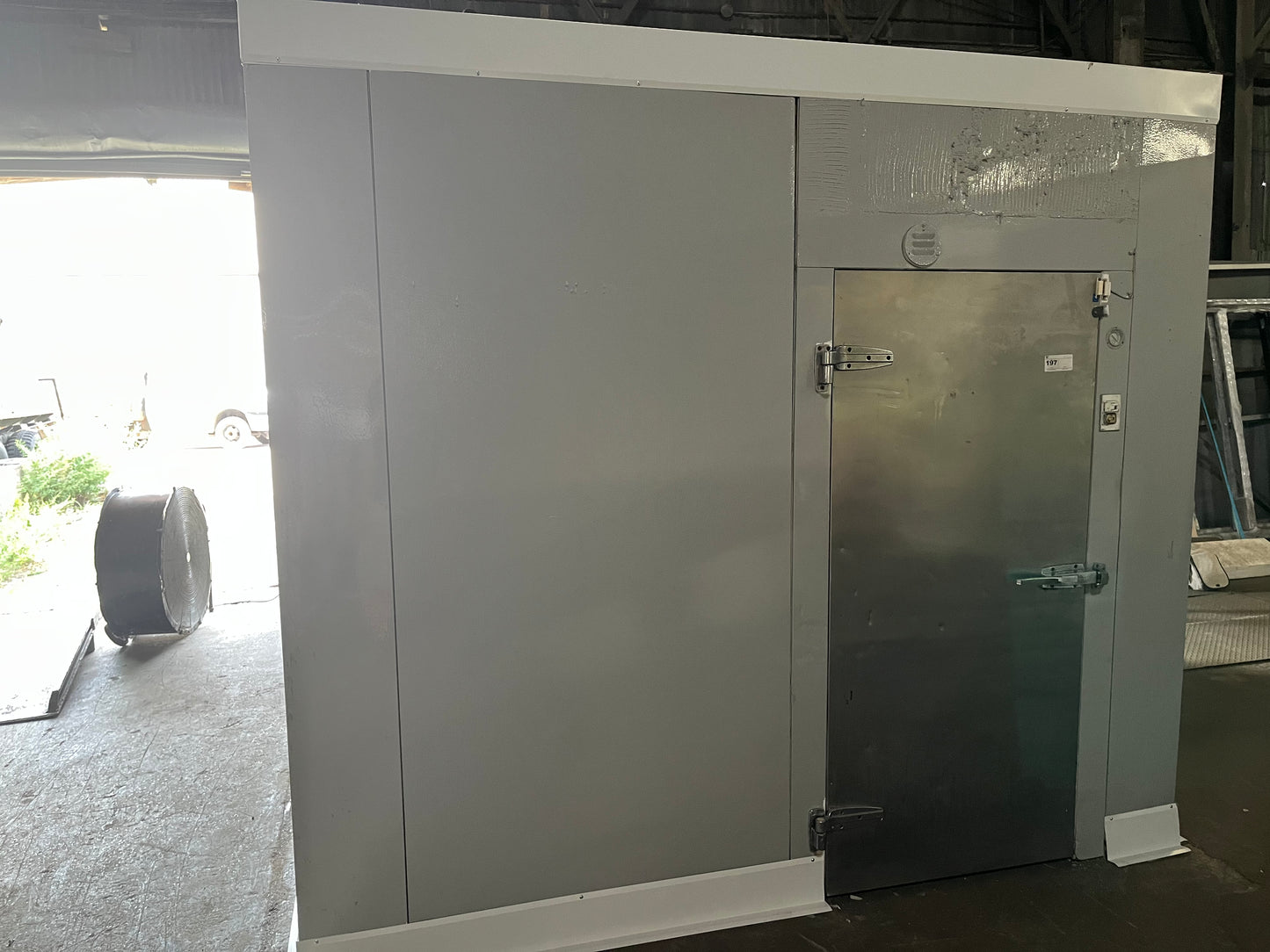 Used 8' x 10' x 8' Walk-In Freezer W/No Floor