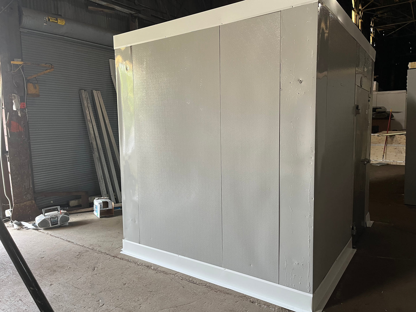 Used 8' x 10' x 8' Walk-In Freezer W/No Floor