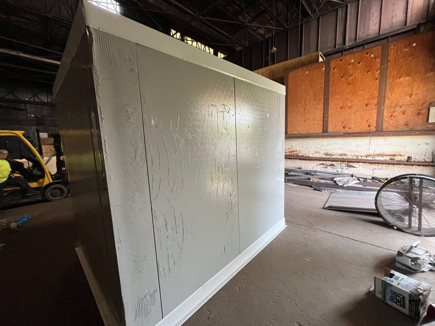 Used 8' x 10' x 8' Walk-In Freezer W/No Floor