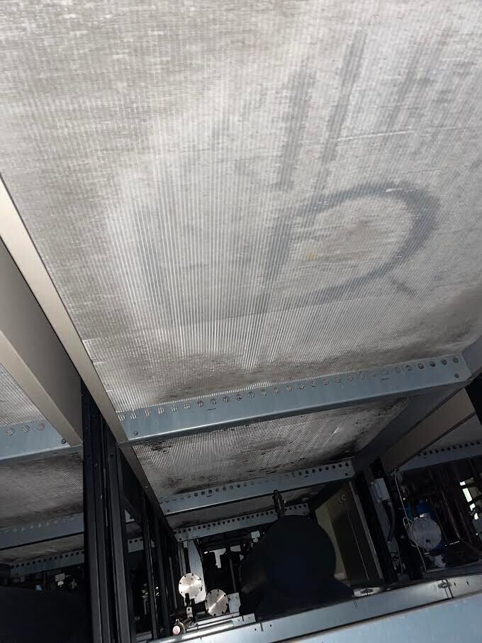 Bohn Model #BDVS3500M6D Condensing Unit Used 35hp