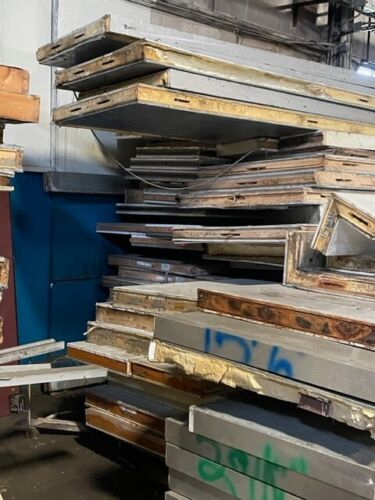 Wholesale lot of ~ 120 used walk in cooler and freezer panels varying size