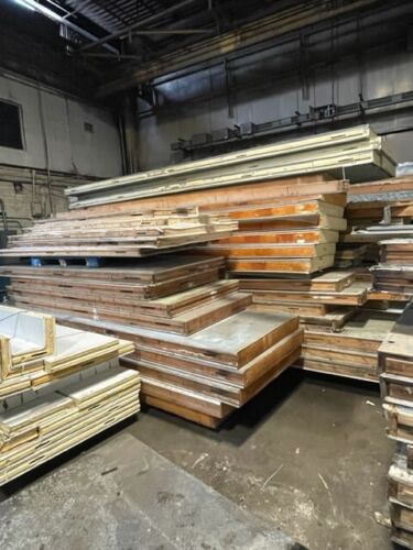 Wholesale lot of ~ 120 used walk in cooler and freezer panels varying size