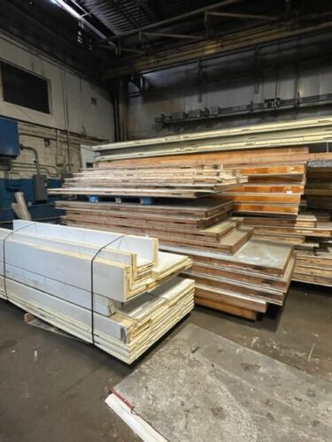 Wholesale lot of ~ 120 used walk in cooler and freezer panels varying size