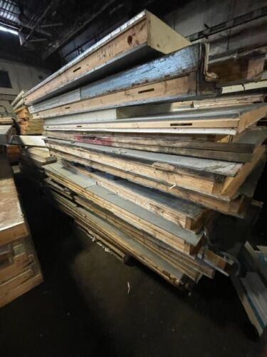 Wholesale lot of ~ 120 used walk in cooler and freezer panels varying size