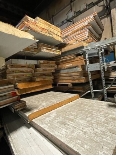 Wholesale lot of ~ 140 used walk in cooler and freezer panels varying size READ