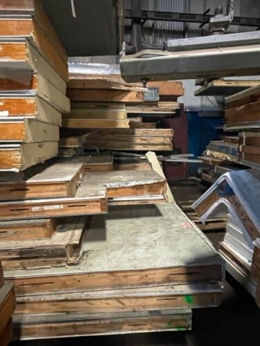 Wholesale lot of ~ 120 used walk in cooler and freezer panels varying size