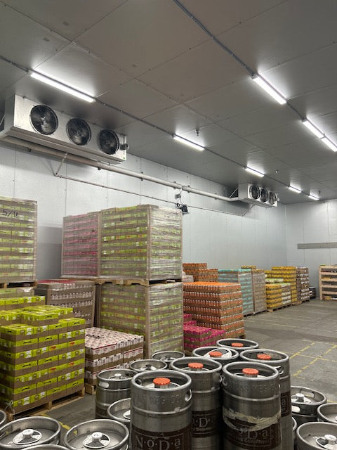 New scratch and dent 30' x 60' x 16' walk-in cooler (box only)