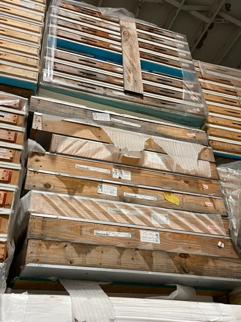 103.5'' long, 5'' thick, 47'' wide Used Cam-Lock Walk in Cooler and Freezer Panels