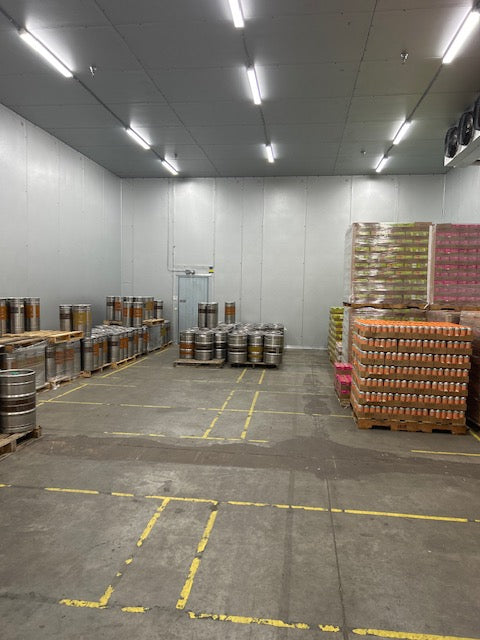 New scratch and dent 30' x 60' x 16' walk-in cooler (box only)