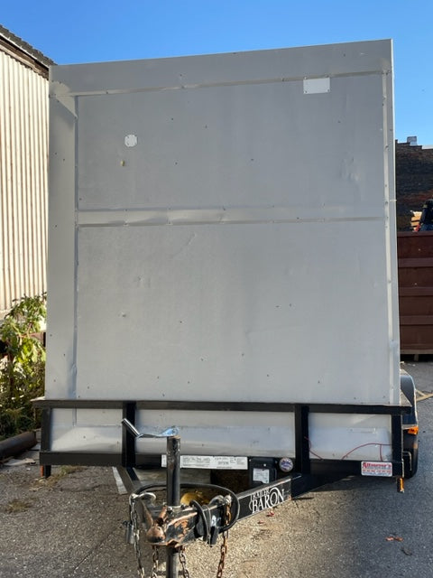 77'' Wide x 189'' Long x 86'' Tall New Portable Walk-in Cooler/Freezer With Trailer
