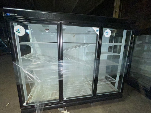 Master-Bilt 3-Door Reach in Cooler Used