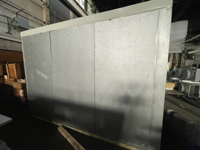 10' x 12' x 8'7'' tall used walk in freezer built with floor