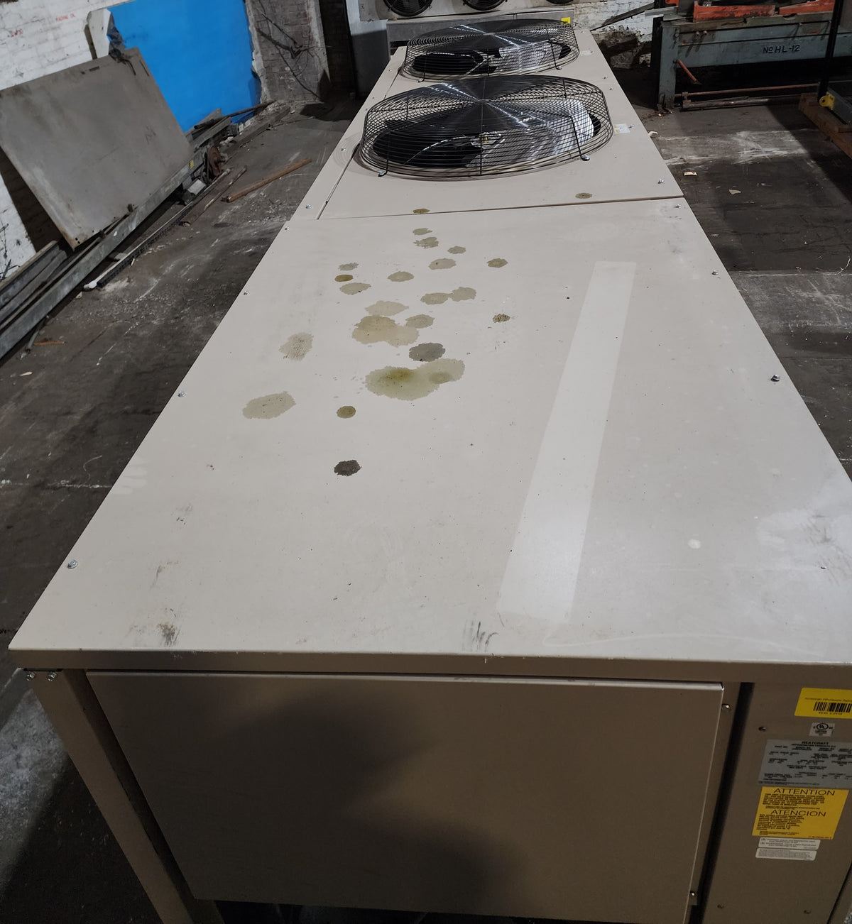 Bohn 15 HP Medium Temp Cooler CCV0151MCACD Condensing Unit w/ Evaporator Never Used