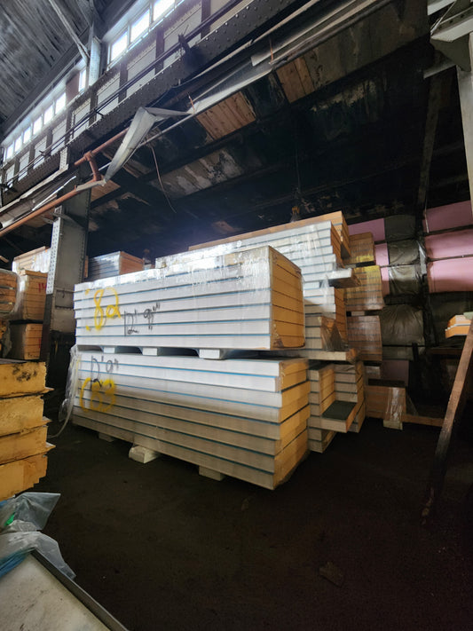 5 Inch Thick Walk-In Cooler & Freezer Panel Lot