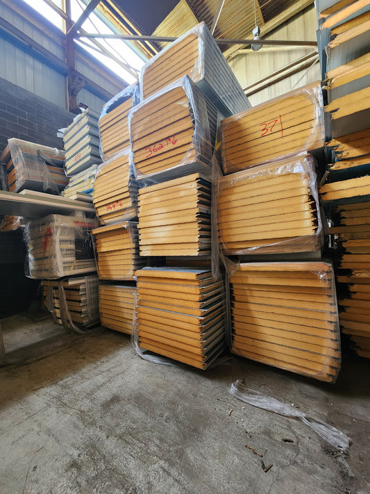 3 Inch Thick Walk-In Cooler & Freezer Panel Lot