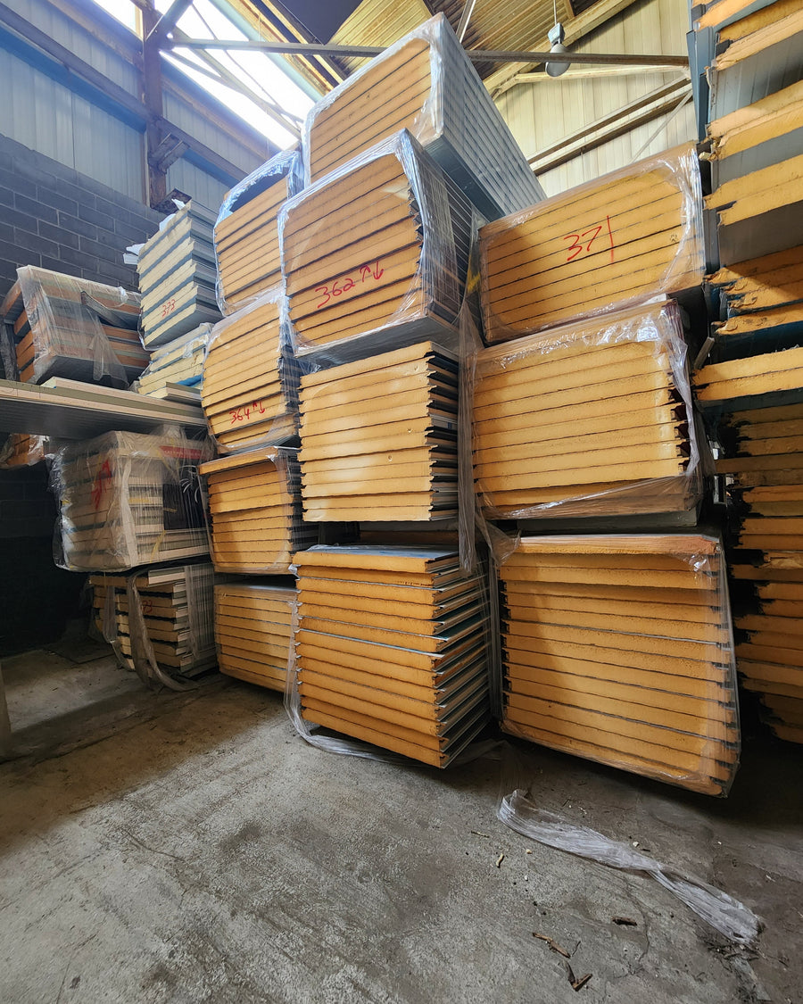 3 Inch Thick Walk-In Cooler Panel Lot