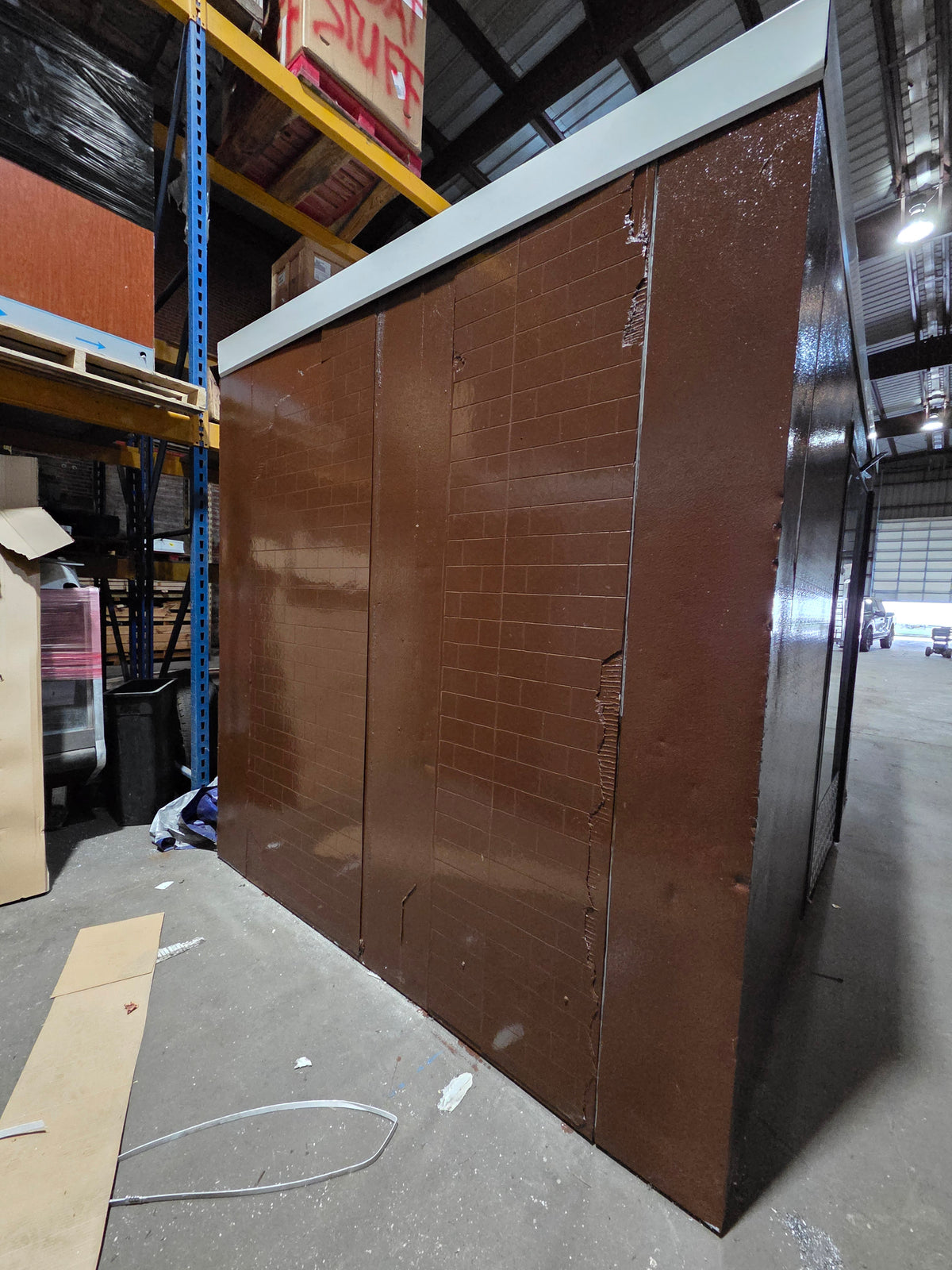 Used 7' 8" x 11' 6" x 7' 9" Walk-In Cooler W/ Beer Cave Door
