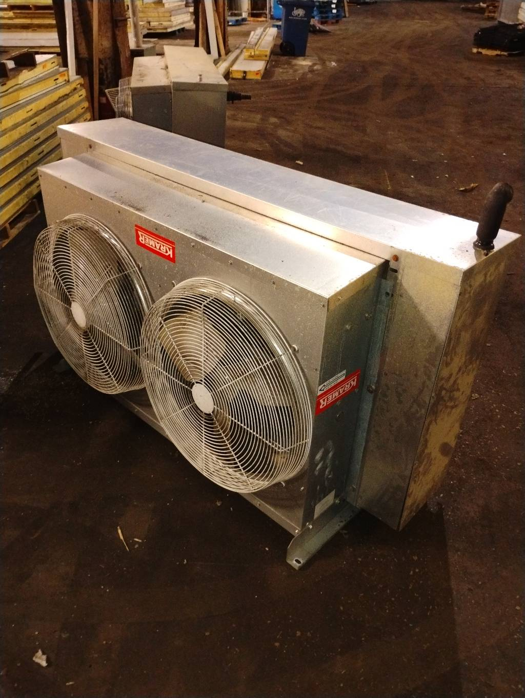 Used Kramer CED-620D 62,000 BTU Electric Defrost Evaporator Blower 208/230/3 Ph