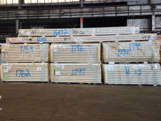 4 Inch Thick Walk-In Cooler & Freezer Panel Lot