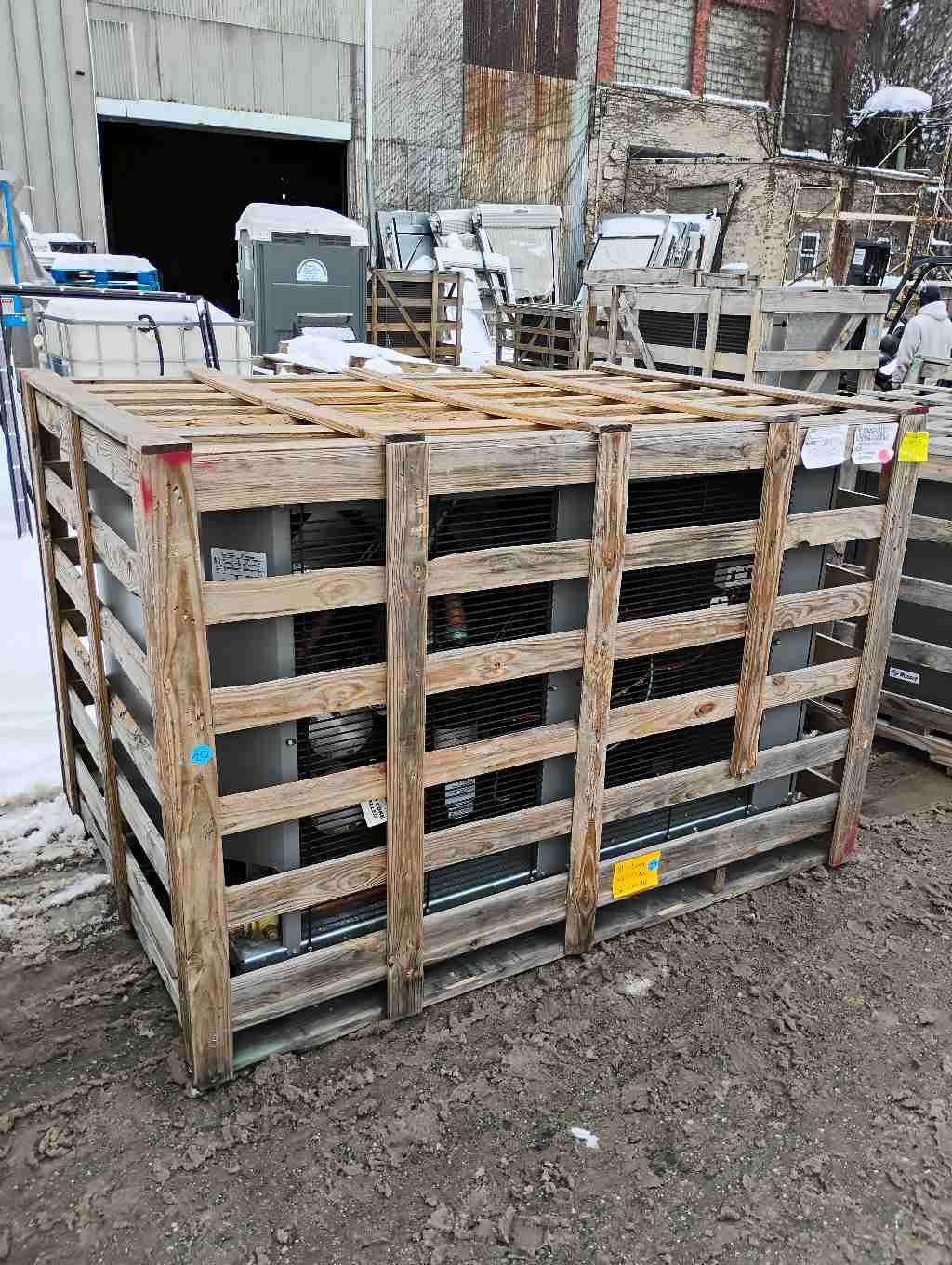 New Russell 12 HP Medium Temp Cooler Outdoor Condensing Unit RBDS12M4SGA