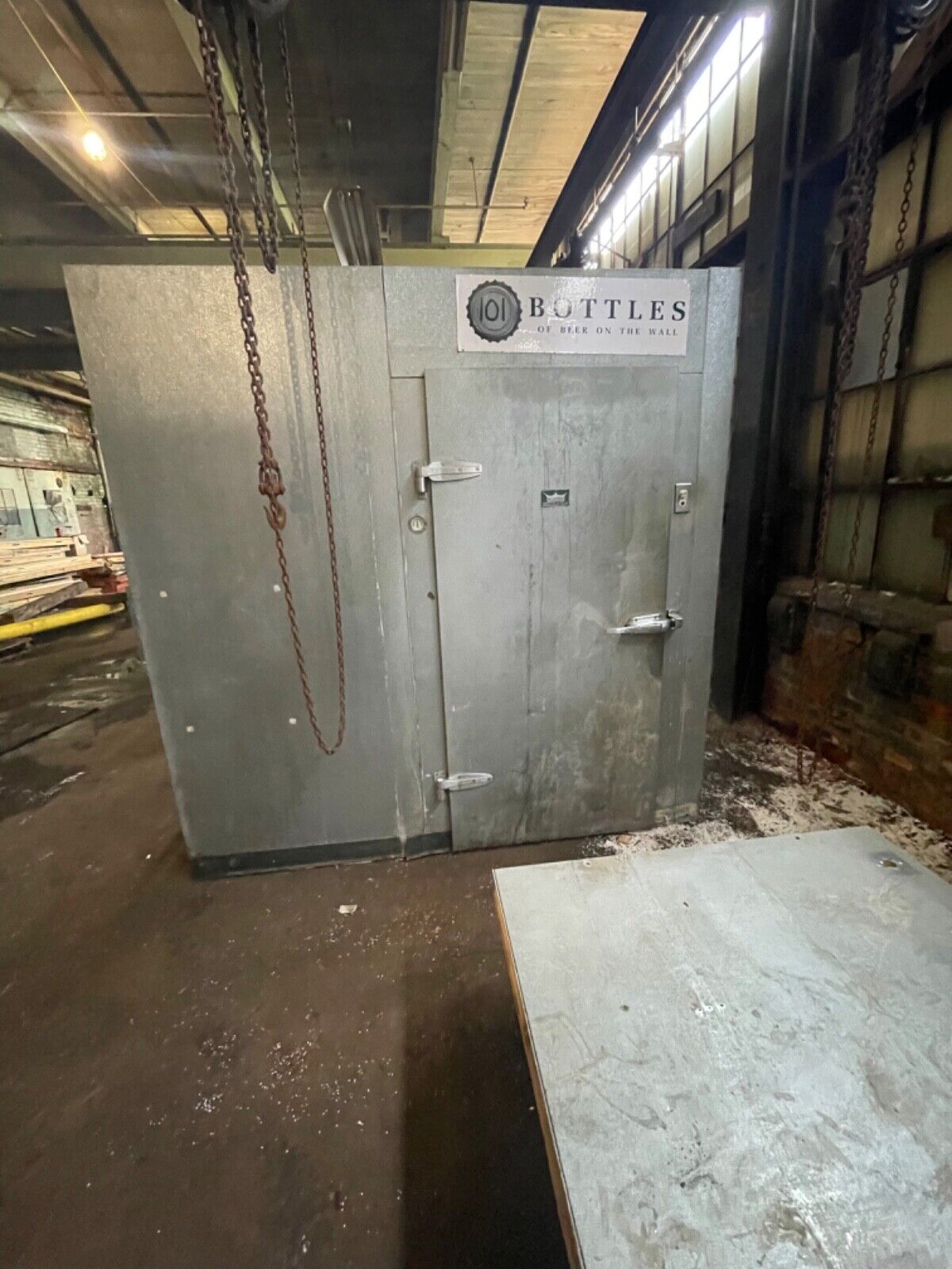 Reach In Refrigerated Self Serve 7 Door Cooler
