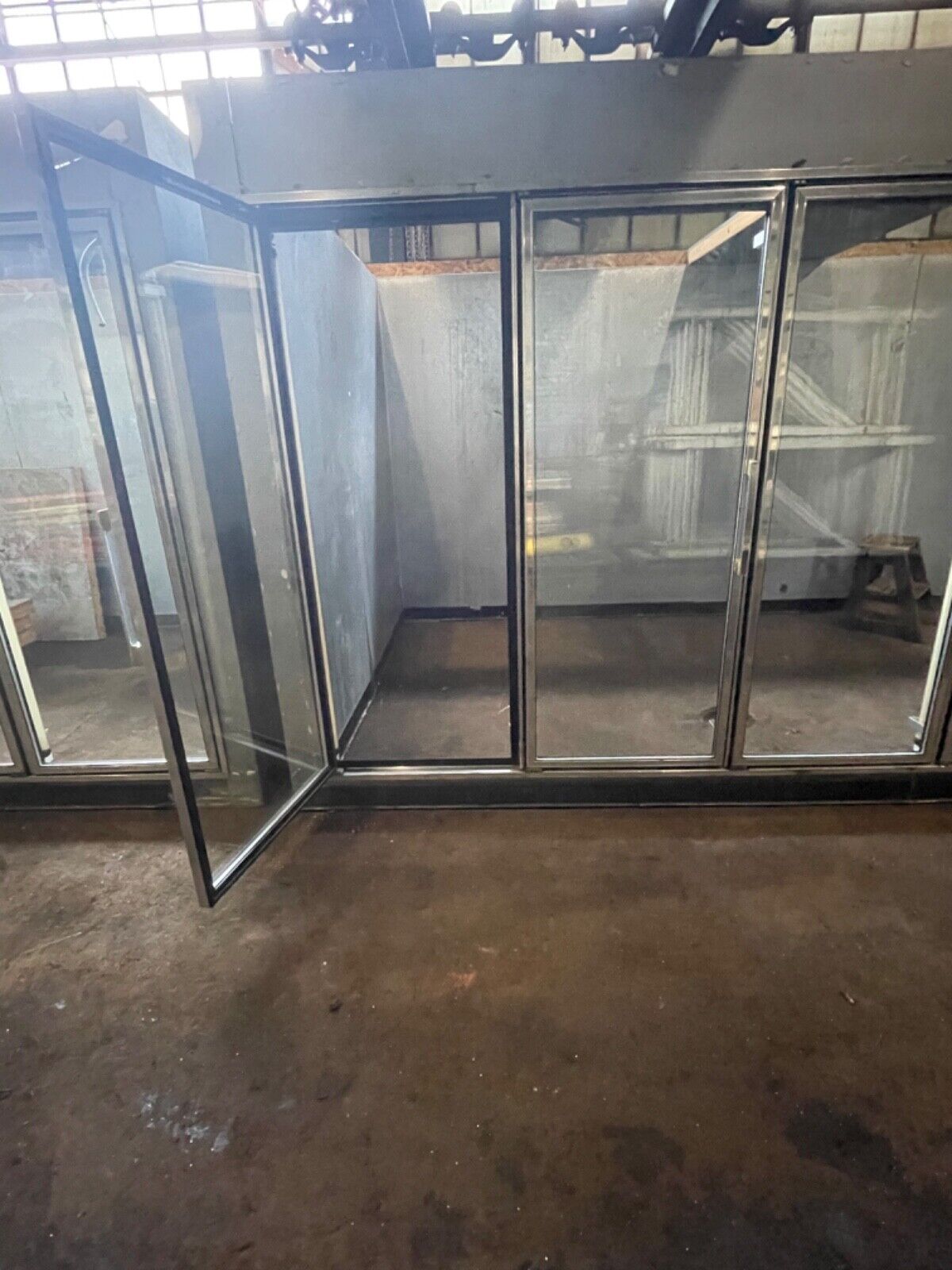 Reach In Self Serve 7 Glass Door Cooler with New Refrigeration