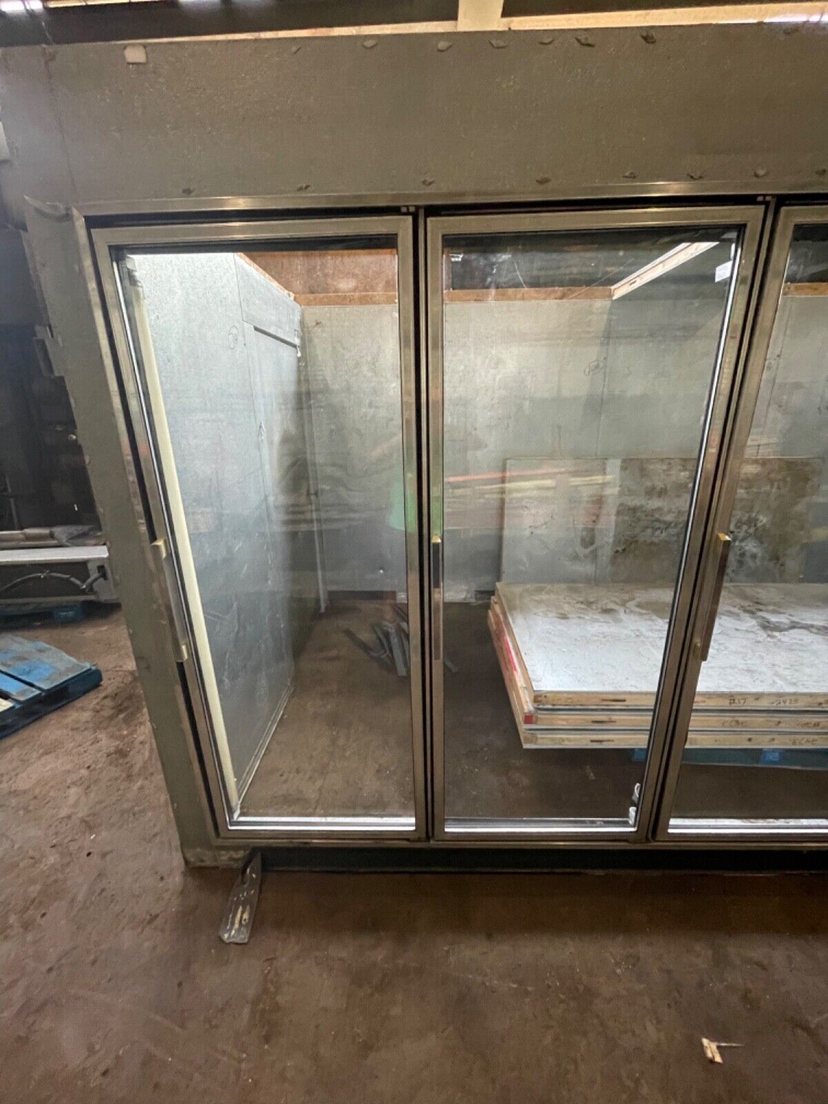 Reach In Self Serve 7 Glass Door Cooler with New Refrigeration
