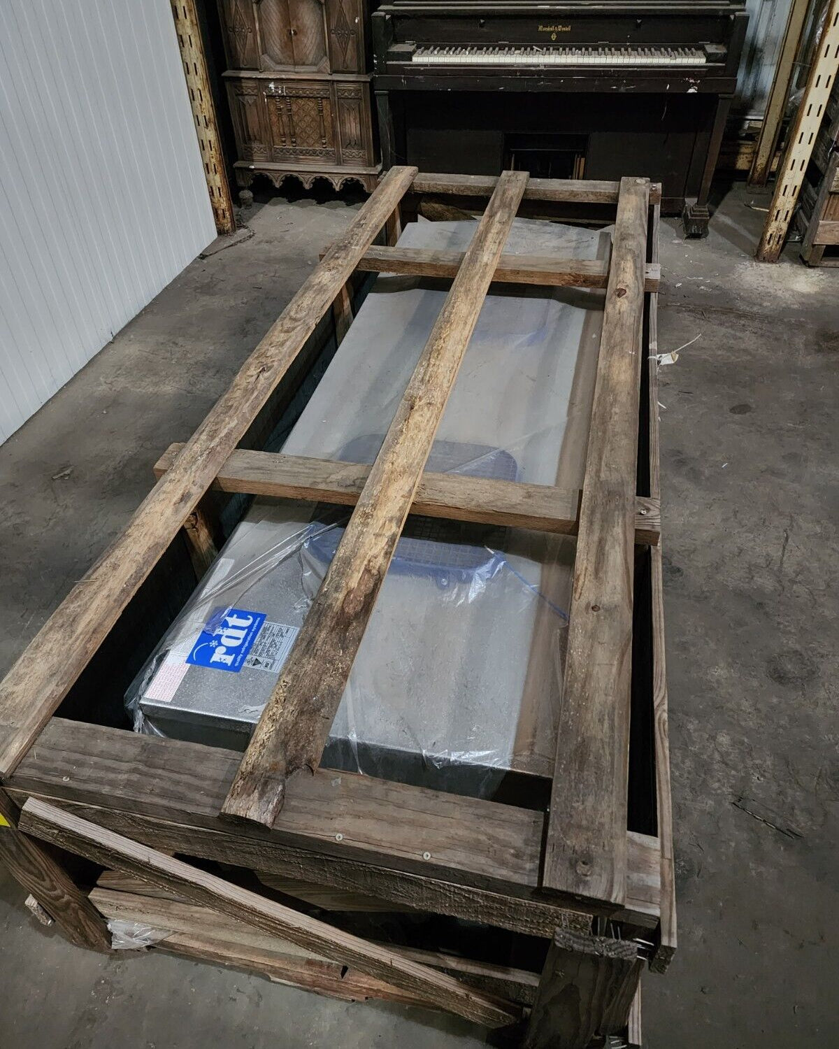 Bohn/Heatcraft low velocity center mount unit cooler - WK155AEC