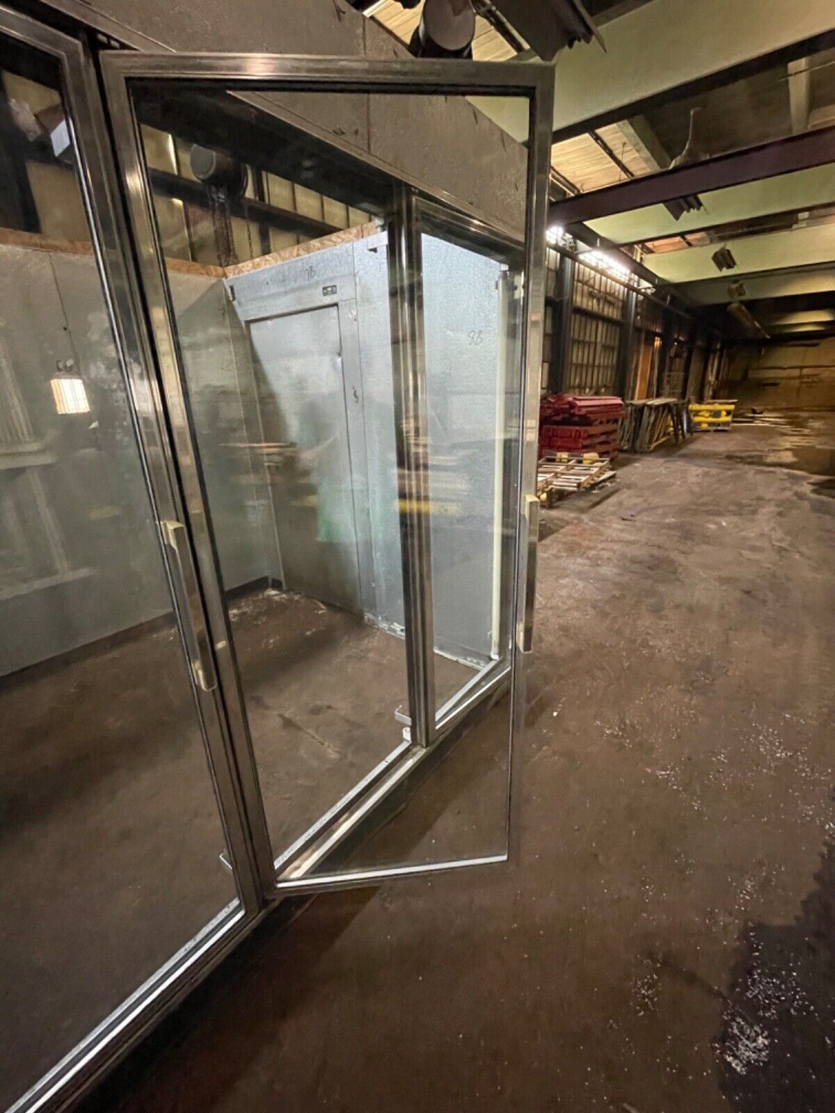 Reach In Self Serve 7 Glass Door Cooler with New Refrigeration