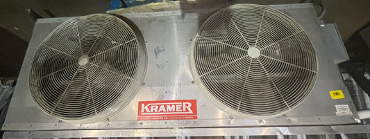 Kramer Used Evaporator Unit - 3500 BTU, 460 volts, 3 phase, Electric Defrost