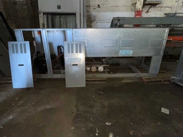 KeepRite Condensing Unit Used 25hp Low Temp Compressor model #6DL3F93KE-TSK-800