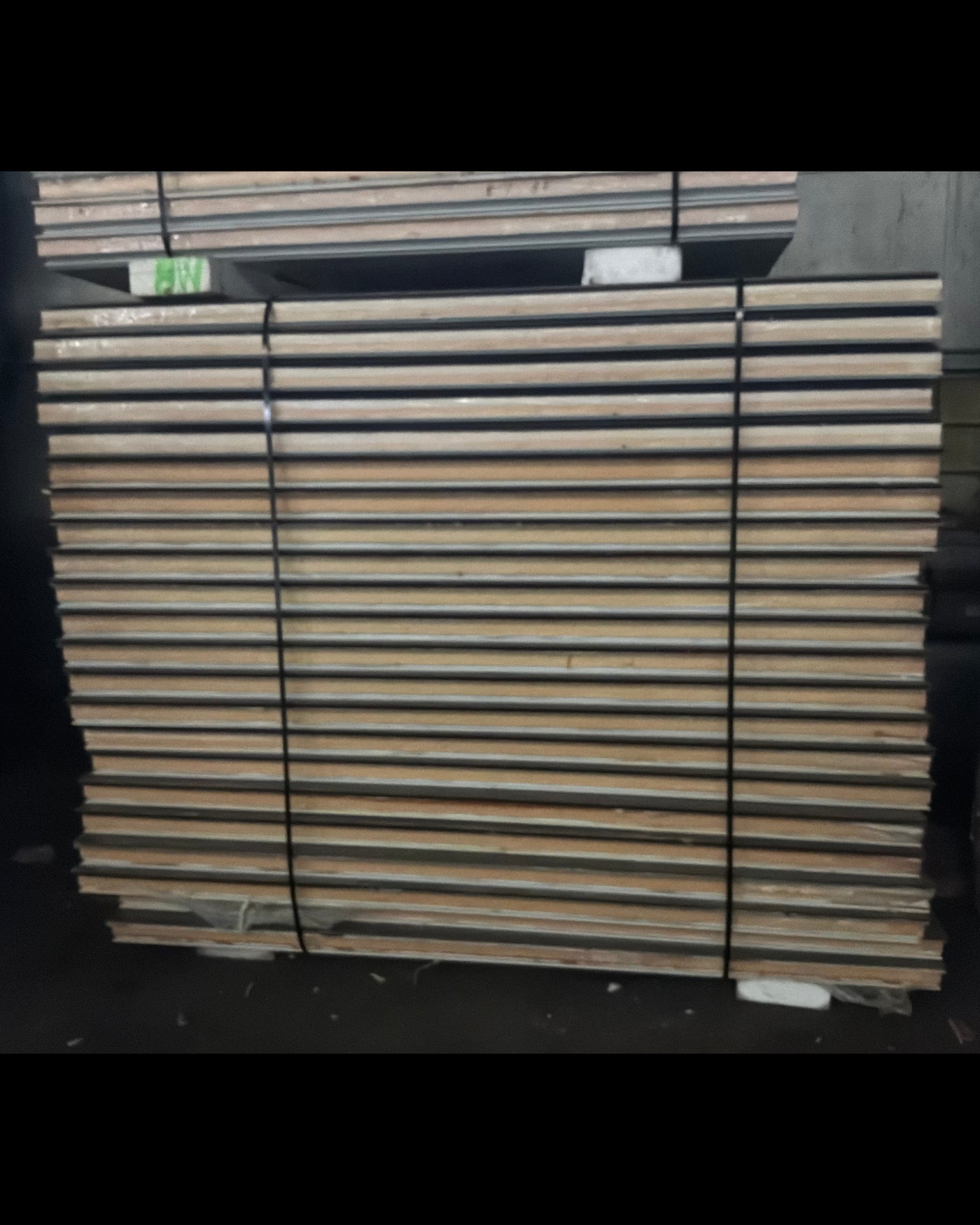 Lot of 22 Used 9’ 4” Tongue In Groove Panels 4” Thick