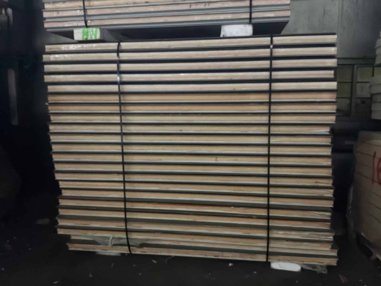 Lot of 22 Used 9’ 4” Tongue In Groove Panels 4” Thick