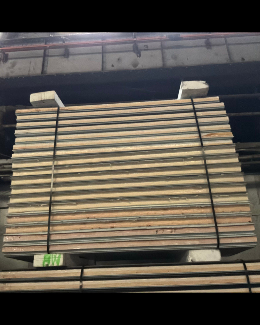 Lot of 17 7’ 10” Tongue In Groove Panels 4” Thick