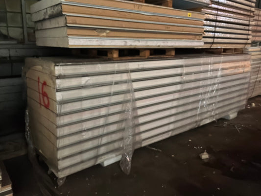 Lot of 10 Used 15’ Tongue In Groove Panels 5” Thick