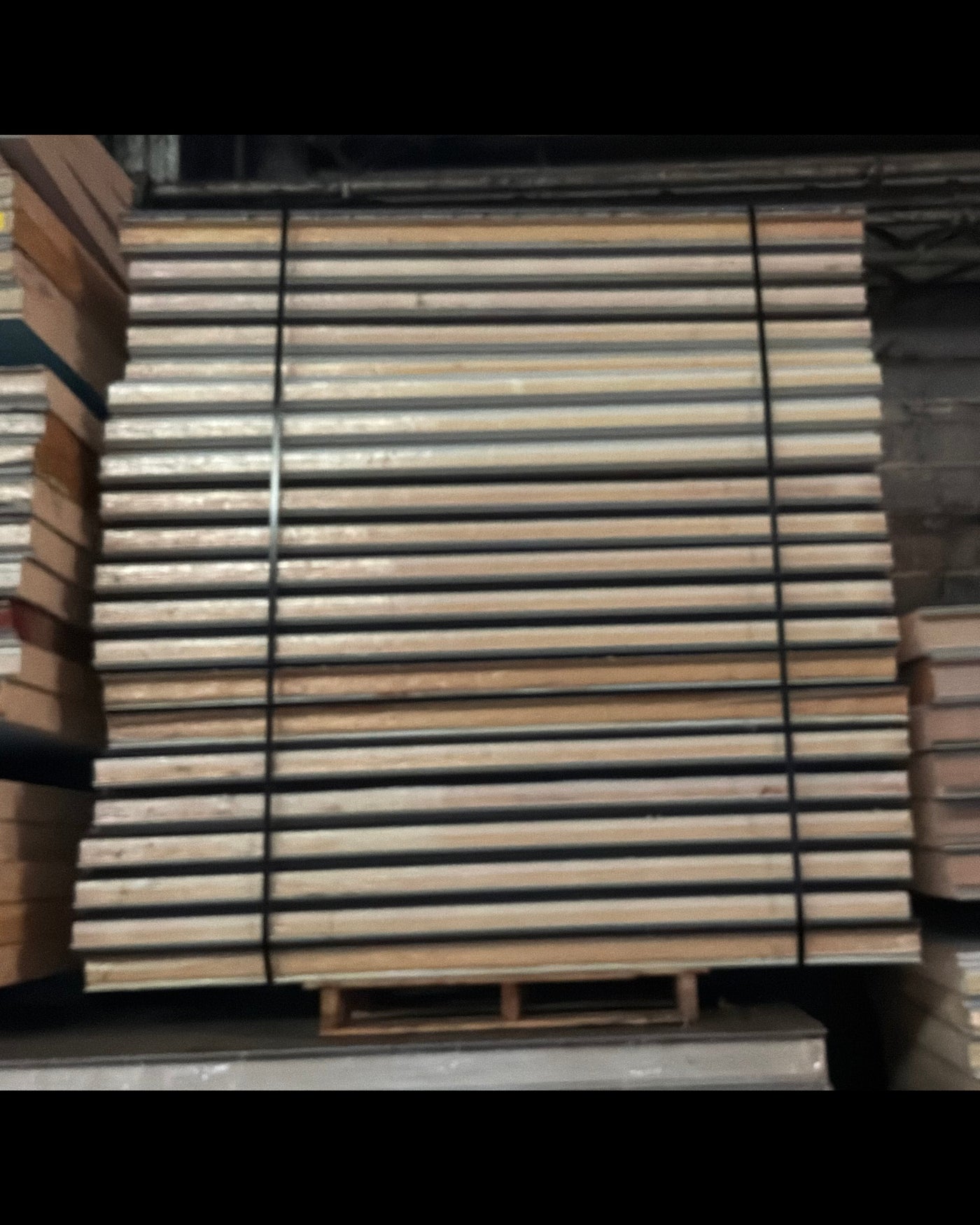 Lot of 21 Used 7’ Tongue In Groove Panels 4” Thick