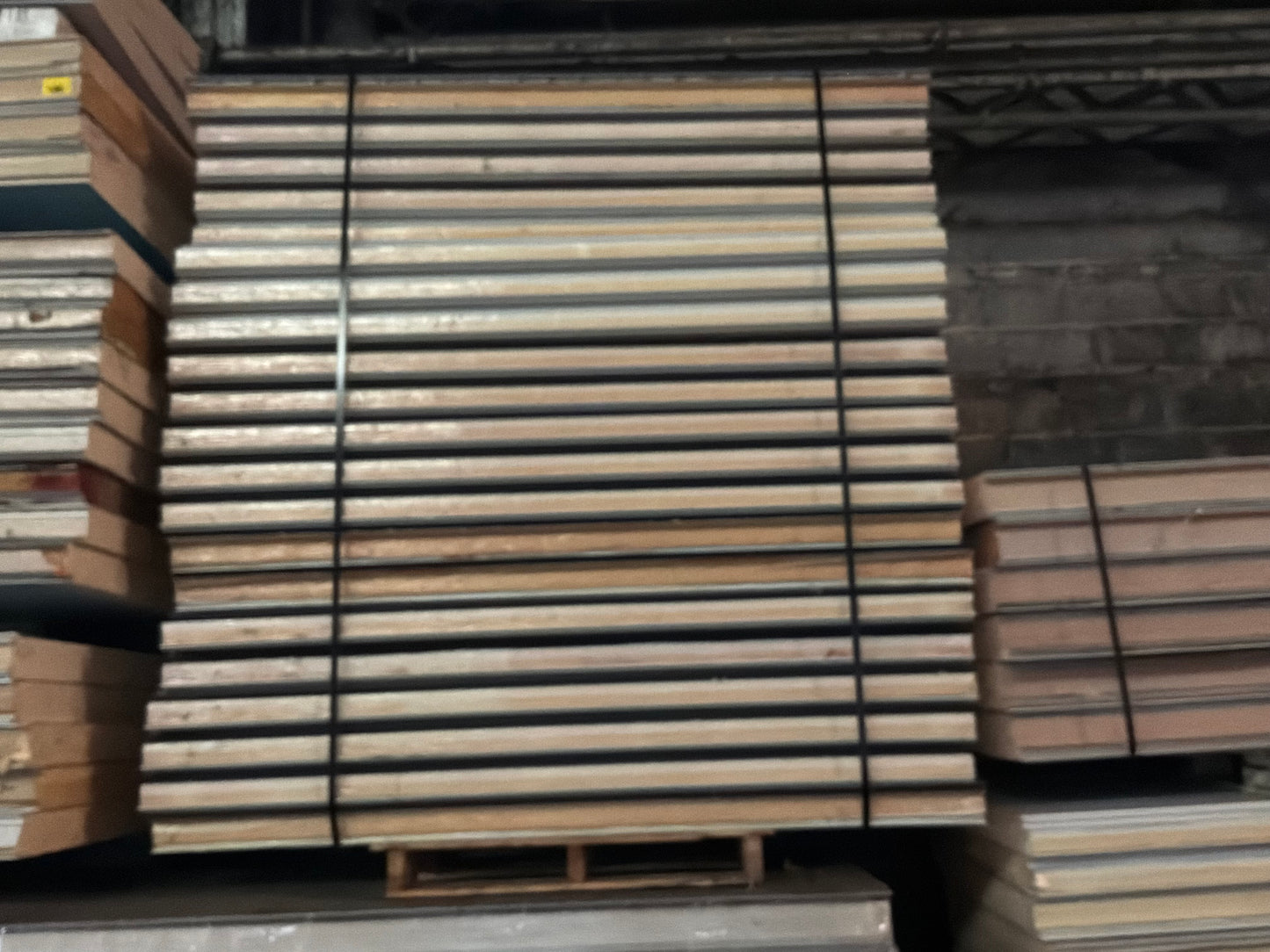 Lot of 21 Used 7’ Tongue In Groove Panels 4” Thick