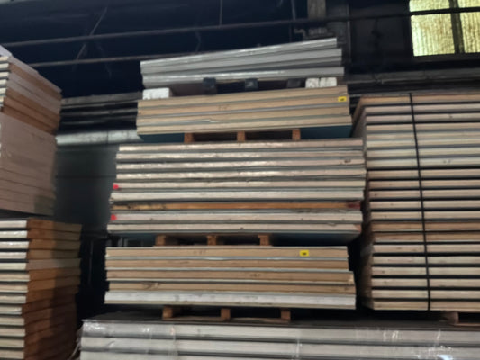 Mixed Lot of 21 Panels Approx 8’ Tall, 4” Thick