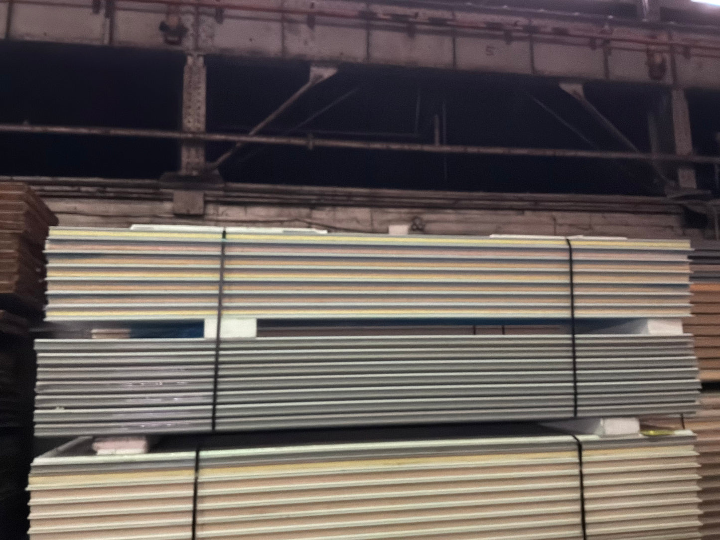 Lot of 21 3” Thick 14’ Tongue In Groove Panels