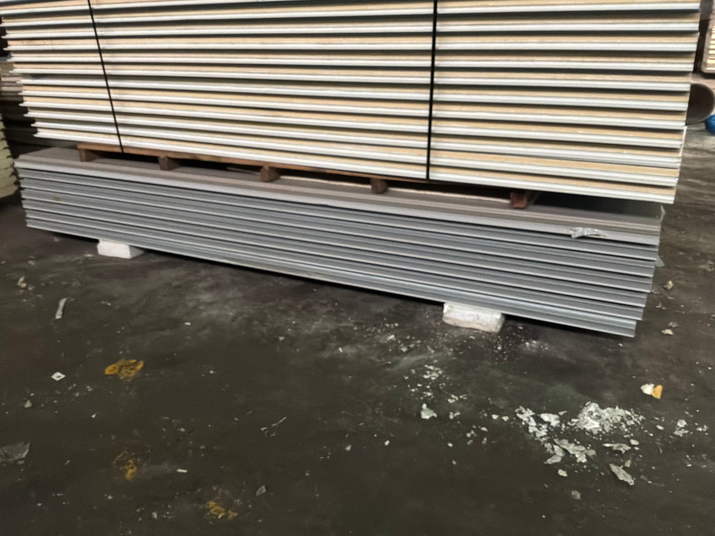 Lot of 21 3” Thick 14’ Tongue In Groove Panels