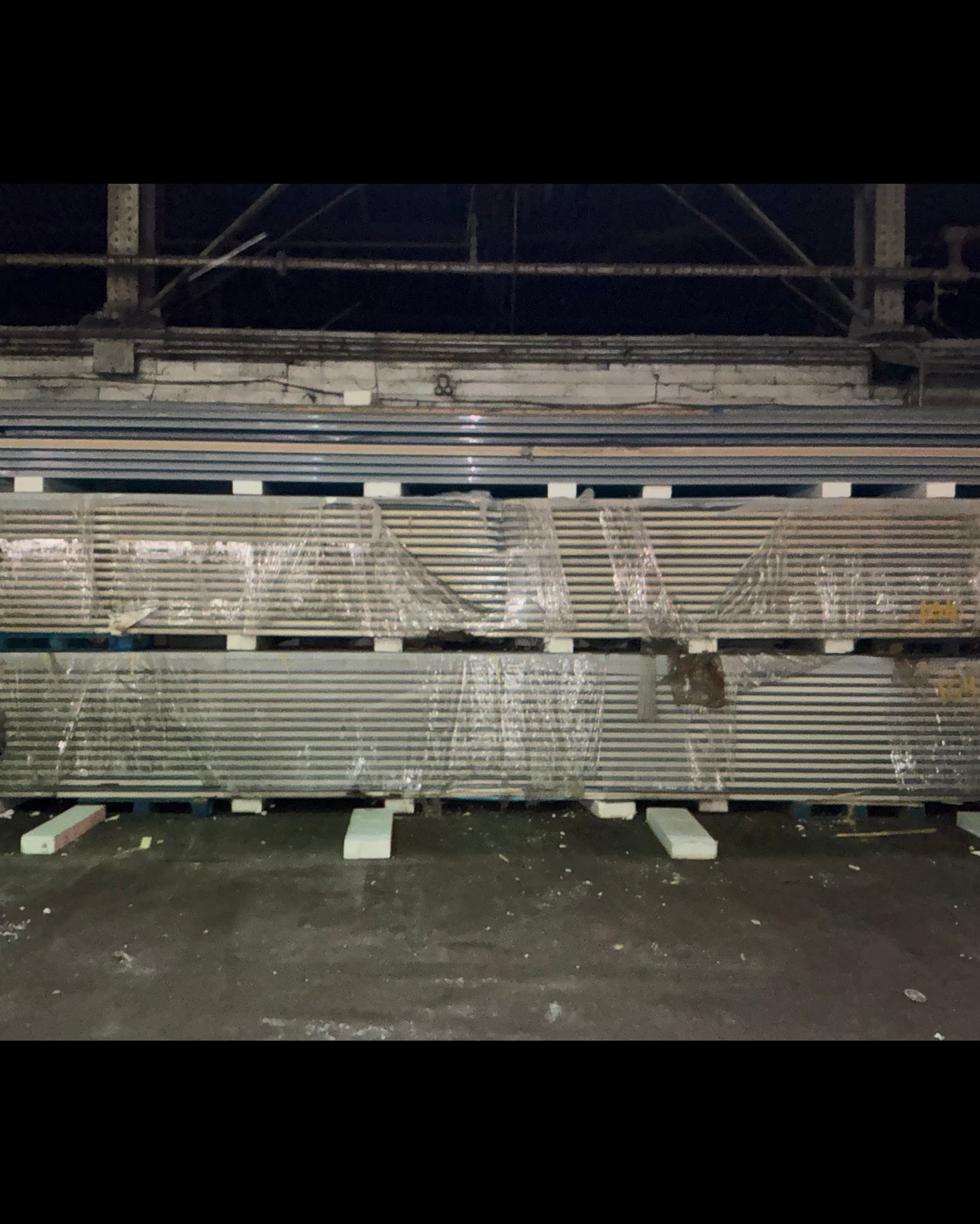 Lot of 37 3” Thick Tongue In Groove Panels Sizes Up to 28’