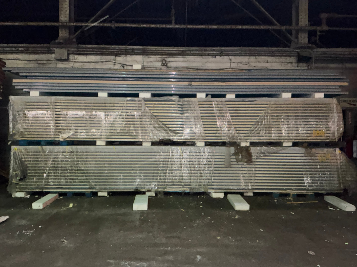 Lot of 37 3” Thick Tongue In Groove Panels Sizes Up to 28’