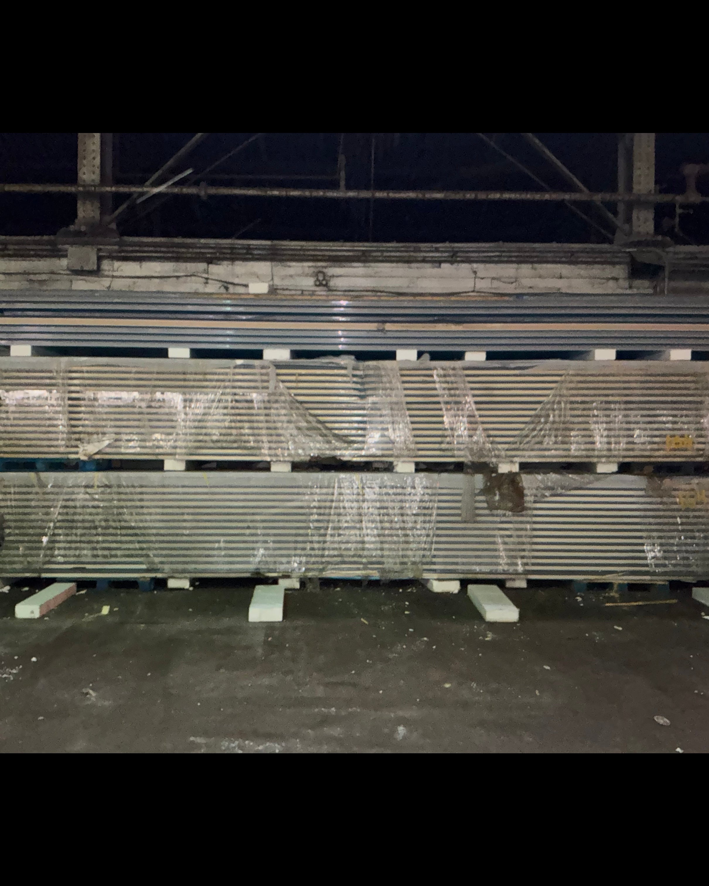 Lot of 37 3” Thick Tongue In Groove Panels Sizes Up to 28’