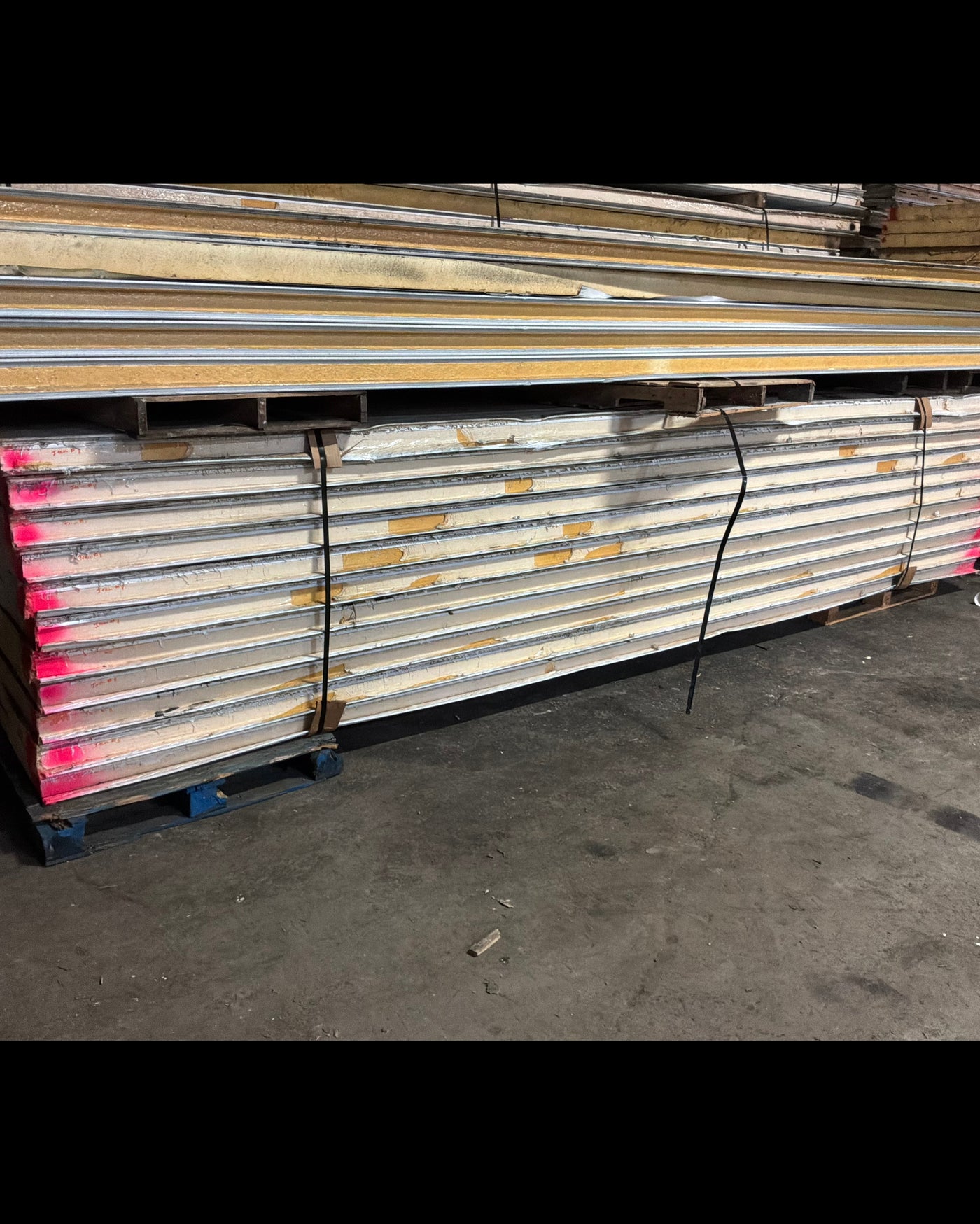 Lot of 11 Used 18’ 2” Walk In Cooler Panels 4” Thick